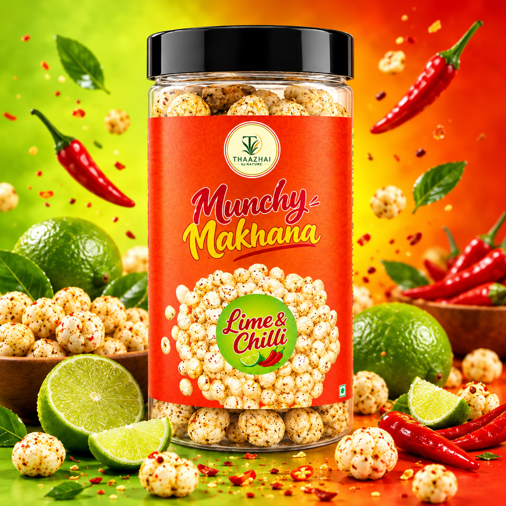 Munchy Makhana – Lime & Chilli